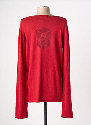 Pull coupe cintrée manches longues rouge FREEMAN T.PORTER femme