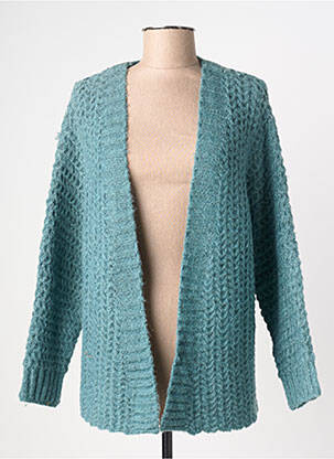 Gilet manches longues stretch vert MOLLY BRACKEN femme