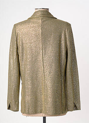 Blazer col châle or MOLLY BRACKEN femme