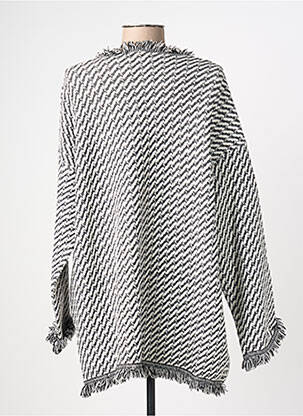 Veste casual poches noir CHERRY PARIS femme