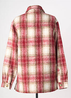 Veste casual coupe droite rouge FREEMAN T.PORTER femme