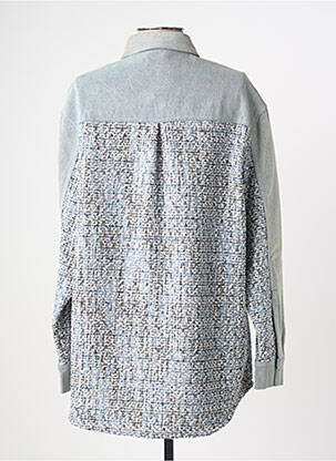 Veste casual coupe droite bleu SALSA femme