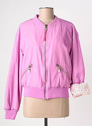 Doudoune poches sans capuche rose NUMPH femme