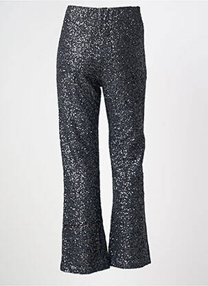 Pantalon flare stretch taille haute argent ANDY & LUCY femme