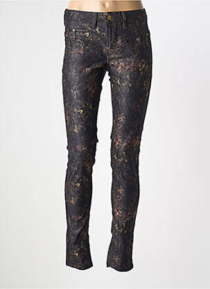 Jeans skinny taille normale taille normale noir FREEMAN T.PORTER femme