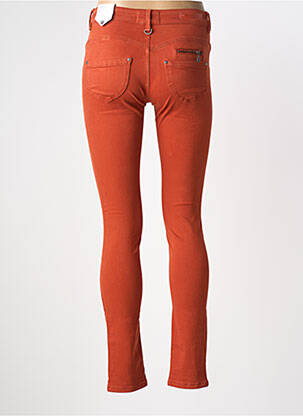Jeans skinny stretch taille basse orange FREEMAN T.PORTER femme