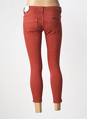 Jeans skinny stretch taille basse orange FREEMAN T.PORTER femme