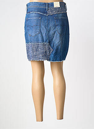 Jupe courte poches bleu SALSA femme