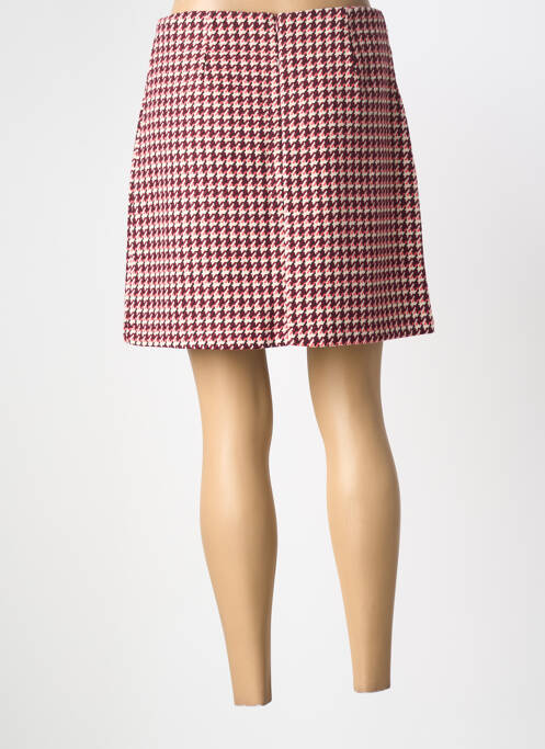 Jupe courte rouge LILI SIDONIO femme