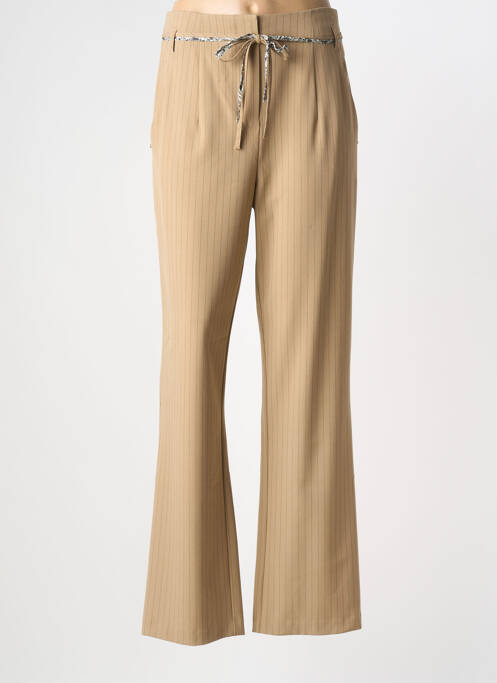 Pantalon droit beige EVA KAYAN femme