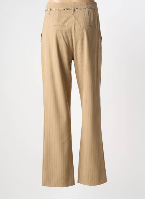 Pantalon droit beige EVA KAYAN femme