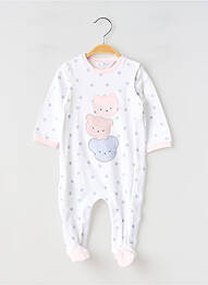 Pyjama fermeture pressionnée rose MAYORAL fille