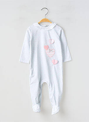 Pyjama fermeture pressionnée à l'entrejambe rose MAYORAL fille