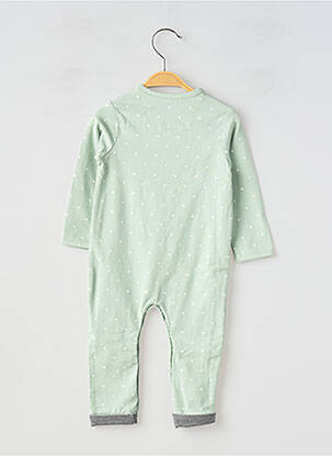 Pyjama fermeture pressionnée à l'entrejambe vert NOPPIES garçon