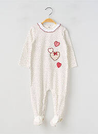 Pyjama fermeture pressionnée à l'entrejambe rouge MAYORAL fille