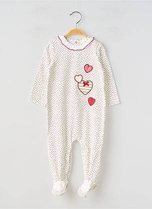 Pyjama fermeture pressionnée à l'entrejambe rouge MAYORAL fille