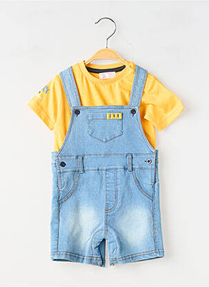 Ensemble pantalon col rond bleu BABY BOL garçon