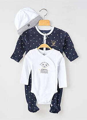 Pyjama bleu ELLE EST OU LA MER garçon