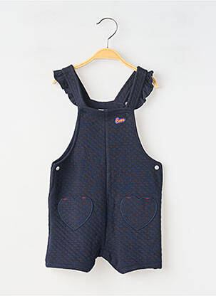 Salopette bleu ELLE EST OU LA MER fille