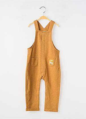 Salopette jaune ELLE EST OU LA MER garçon