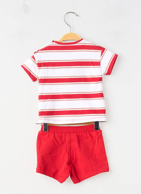 Ensemble short tissage jersey rouge MAYORAL garcon