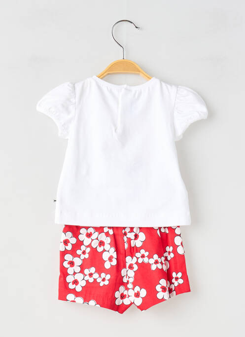 Ensemble short rouge MAYORAL fille
