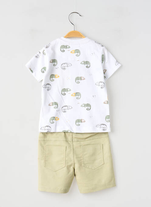 Ensemble short vert BABY BOL garçon
