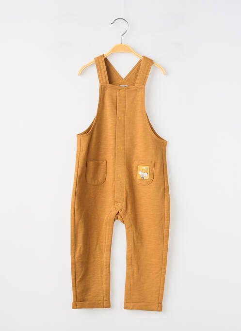 Salopette jaune ELLE EST OU LA MER garçon