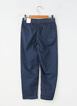 Pantalon droit fermeture liens à nouer taille élastique bleu NOPPIES garçon