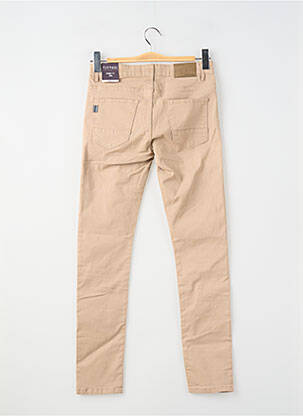 Jeans skinny stretch taille ajustable beige TIFFOSI garçon