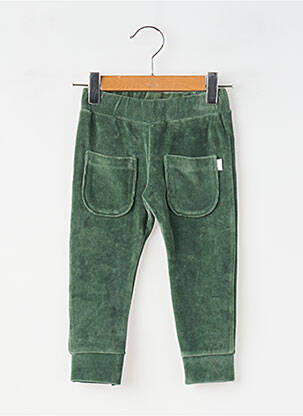 Jogging stretch taille élastique vert NOPPIES fille
