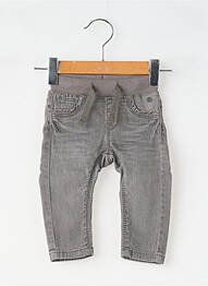 Jegging stretch taille élastique gris NOPPIES garcon