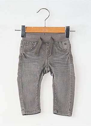 Jegging stretch taille élastique gris NOPPIES garcon