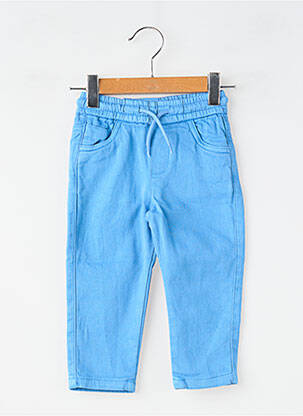 Jogging stretch taille élastique bleu MAYORAL garçon