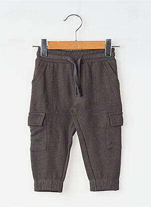 Jogging tissage jersey taille élastique gris BABY BOL garcon