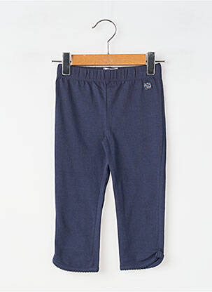 Legging stretch taille élastique bleu ELLE EST OU LA MER fille