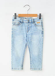 Jeans coupe slim stretch taille ajustable bleu MAYORAL garcon