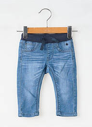 Jegging délavé taille élastique bleu NOPPIES fille