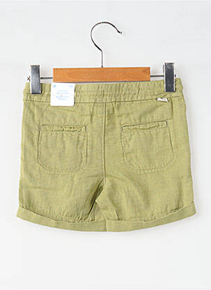Short poches taille ajustable vert MAYORAL garçon