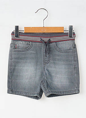 Short délavé taille élastique gris MAYORAL garçon