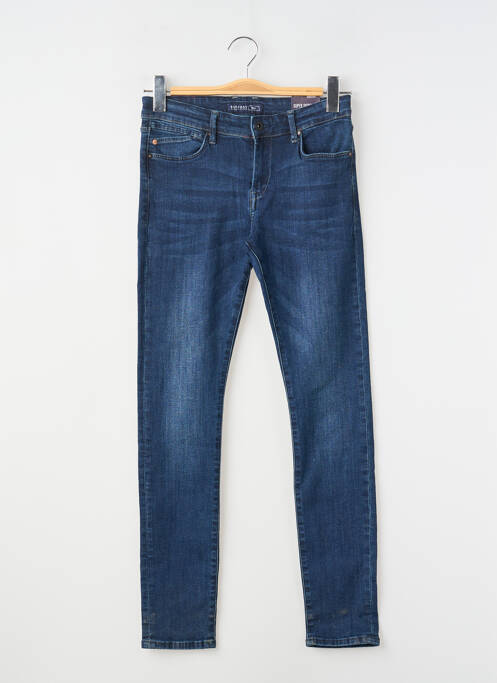 Jeans skinny stretch taille ajustable bleu TIFFOSI garcon