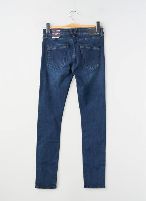 Jeans skinny stretch taille ajustable bleu TIFFOSI garcon