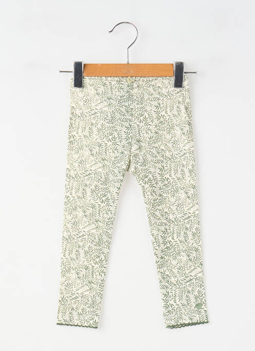 Legging stretch taille élastique vert NOPPIES fille