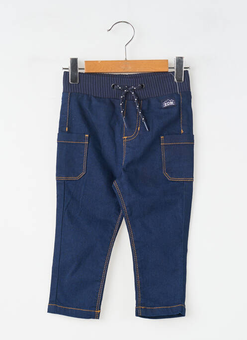 Jegging poches taille élastique bleu ELLE EST OU LA MER fille