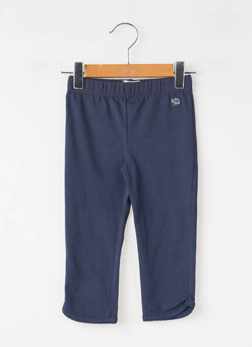 Legging stretch taille élastique bleu ELLE EST OU LA MER fille