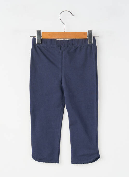 Legging stretch taille élastique bleu ELLE EST OU LA MER fille