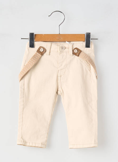 Pantalon chino coupe chino taille à pinces beige MAYORAL garcon
