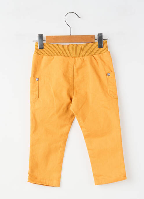 Jeans coupe slim taille élastique taille élastique jaune ELLE EST OU LA MER garcon