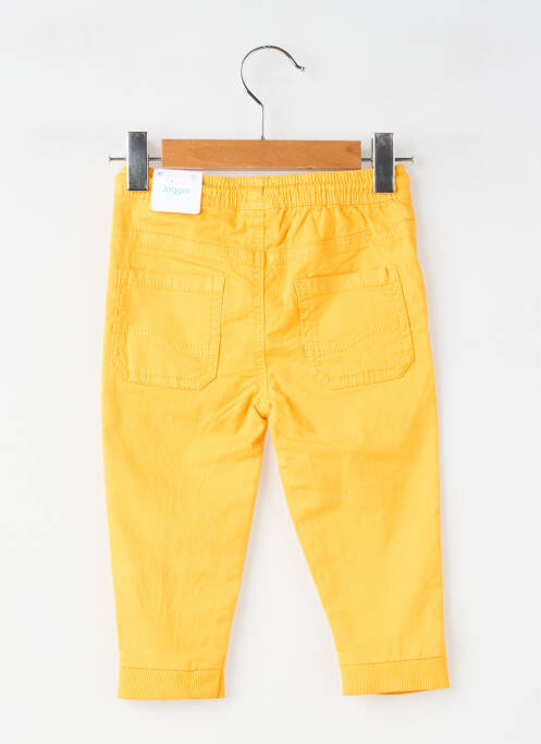 Pantalon droit fermeture liens à nouer taille élastique jaune MAYORAL garcon