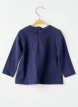 T-shirt stretch manches longues bleu MAYORAL fille